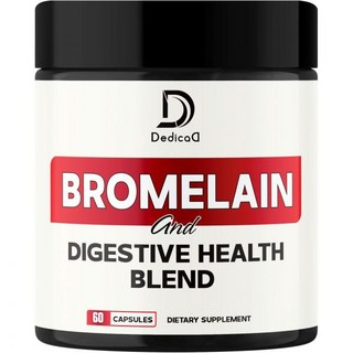 다나우스티브 건강 블렌드 500mg 포함 브로멜레인 케르세틴 오가닉 강황 커큐민 뿌리 시스템 60캡슐, 1개, 60정