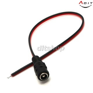 ADIT DC 전원 케이블 암수 세트 5.5mm (제작용) – DIY 커넥터 및 아답터 연장, AM2826, 1개 ADIT DC 전원 케이블 암수 세트 5.5mm (제작용) – DIY 커넥터 및 아답터 연장, AM2826, 1개