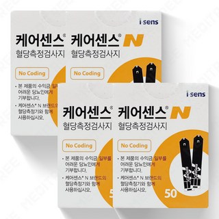 케어센스N 혈당시험지 혈당측정지 50매, 50매입, 4개