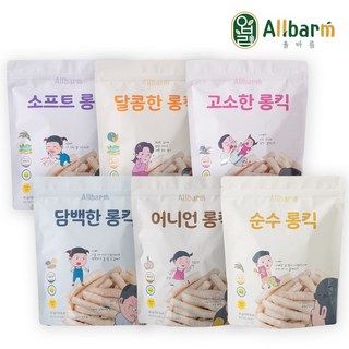 쿠팡 올바름 독도 쌀과자 롱스틱 6종 세트