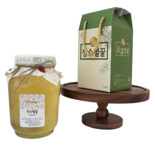 장수벌꿀 아카시아꿀 자연 벌꿀 2.4kg 대용량, 1개