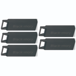 TUI 투이 Black-mory 2.0 USB 메모리 5P (저장용량 및 패키지 구매), 기본 OPP, 64GB, 5개