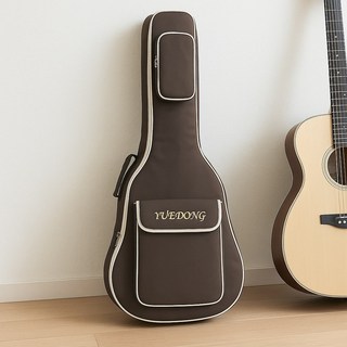 뮤직나인 기타 케이스(108CM) (커피) 어깨스트랩