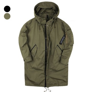 남자 오버핏 야상 밀리터리 카키 블랙 남성 야상점퍼 캠핑 봄 가을 간절기 야상자켓 사파리