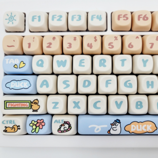 스마일준 오리 이야기 PBT 영문 키캡