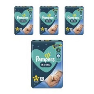 팸퍼스 통잠 기저귀 아동용 6-7단계(15~25kg) 팬티형 아동공용, 6단계, 44매