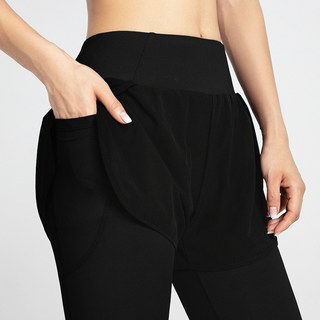 이로핏 하이웨스트 필라테스 요가 레깅스 반바지 일체형 워터레깅스