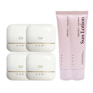 2025 최신상 가히 CV 샤인 핏 캐비어 선스틱 4개+아쿠아 선로션 2개