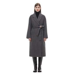 플라스틱아일랜드 더블버튼 핸드메이드 코트 PP4HC531
