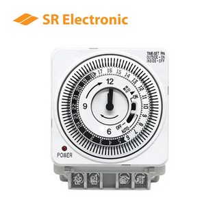 국내산 아날로그 타이머 MT-2401 – 24시간 단상/삼상 전기 타임 스위치 (1로, 3로, 4P, 5P) – 디지털 해바라기 리미트 SR 산전 24시간 타이머