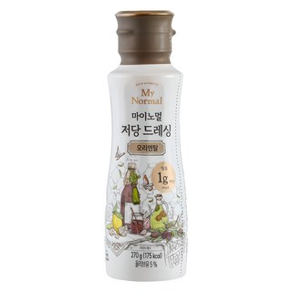 마이노멀 저당 오리엔탈 드레싱, 270g, 1개
