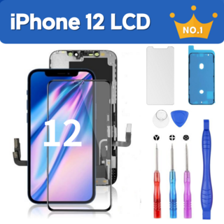 아이폰12 프리미엄 액정 수리 부품 파손 교체 아이폰자가수리 (사은품 포함) iPhone12 screen, 1개, 12 프리미엄 LCD