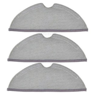 Dreame D9 액세서리 세척 가능한 HEPA 필터 샤오미 호환 트루버 파인더 로봇 진공 청소기 사이드 브러시 교체 부품, 07 3 mop