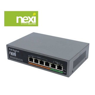 NX660 4+2 6포트 PoE 스위치 허브 65W, 1개