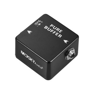 MOSKY PURE BUFFER 기타 버퍼 이펙트 페달 풀 메탈 쉘, 1개