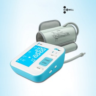 닥터웰혈압계 사용 모습