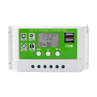 테크볼트 PWM 컨트롤러 고효율 태양광패널, 1개, 30A