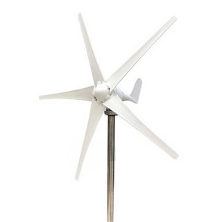 소형 풍력 발전기 에너지 터빈 풍차 가정용 자가 발전, 500W-24V-5 블레이드 + 컨트롤러, 1개