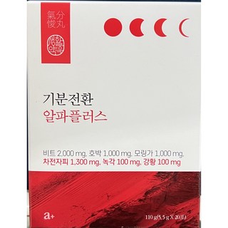 생활약속 기분전환 알파플러스, 110g, 1박스