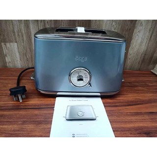 DeLonghi 드롱기 레트로 토스트기 토스터 4구 CTJ4003, 영국 원조 세이지 2구 파란색