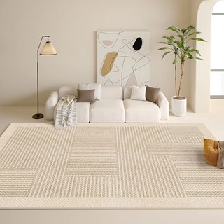 하루꿈 대형 러그 사계절 단모 거실 침실 생활방수 먼지없는 미끄럼방지 복유럽 카페트