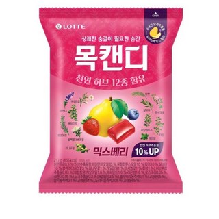 목캔디 믹스베리, 217g, 12개