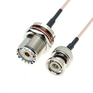 UHF 암 SO259 너트 벌크 헤드 BNC 수 플러그 점퍼 RF 동축 케이블 피그 테일, 10CM, 1개 rg316 uhf UHF 암 SO259 너트 벌크 헤드 BNC 수 플러그 점퍼 RF 동축 케이블 피그 테일, 10CM, 1개 rg316 uhf