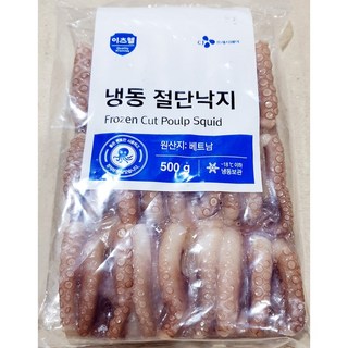 [무료배송]이츠웰 절단낙지(M 500g)/업소/대량/귤/e수산물/절단낙지 3KG/통영홍가리비, 1