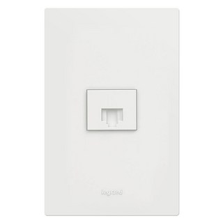[본사정품] 르그랑 아펠라 화이트) 8P(Cat6) 기가인터넷 1구, 1개
