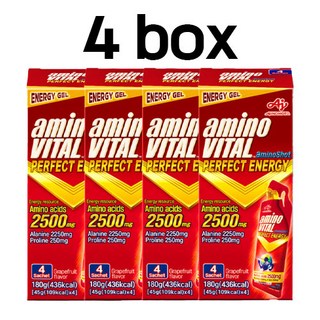 아미노바이탈 파워젤 아미노샷 2500mg 기타헬스보조제, 180g, 4개 대표 이미지 - 마라톤 에너지젤 추천