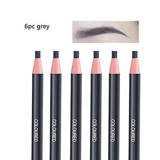 아이브로우 펜슬 마이크로블레이딩 방수 메이크업 아이 틴팅 키트 화장품 인핸서 아트 틴트 스테레오 타입, 6개