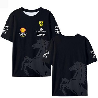 f1 페라리 유니폼 티셔츠 레이싱 반팔티 레드불 반팔 포뮬러원 레이서 여름