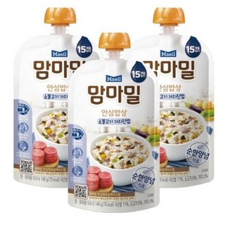 맘마밀 안심밥상 소불고기 가지진밥
