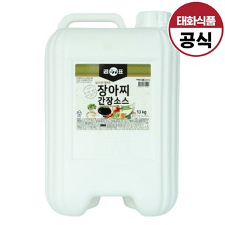 곰표 장아찌 간장소스 13kg 대용량 말통 업소용, 1개
