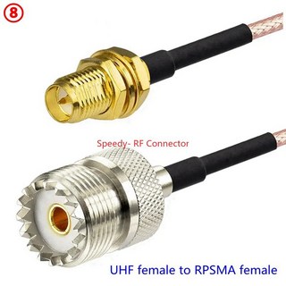 RG316 케이블 PL259 SO239 UHF 수 암 SMA RPSMA 커넥터 RP PL 259 SO 239 저손실 빠른, Type8-1pcs, 102) Type8-1pcs - 10M, 102) Type8-1pcs - 10M
