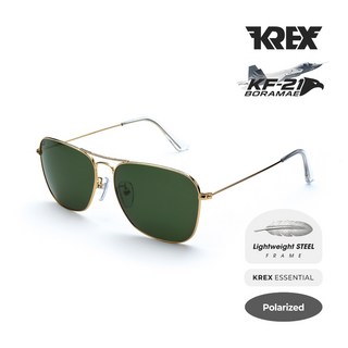 KREX KF-21 조종사 보잉 선글라스 고선명 편광렌즈 초경량18g 남성 여성 선글라스 미듐/라지 국산100%