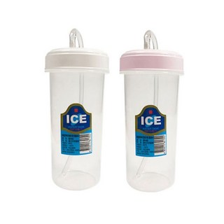 덕신화학 덕신 빨대컵 환자용물컵 병원 물컵 물병 요양원물컵 300ml 색상랜덤, 랜덤발송, 20개