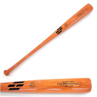 HIT 히트 블랙라벨 메이플 나무배트 오렌지색 고주파 야구배트 1개 상품 이미지