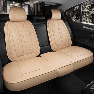 쏘렌토시트카바방석 쏘렌토R MQ4 하이브리드 올뉴 더뉴 XM3 트레일블레이저 풀커버 운전석 조수석 뒷좌석 의자시트보호 보조 2p 3p 여름 겨울 봄 가을 사계절용, 뒷자석-새들브라운, 1개