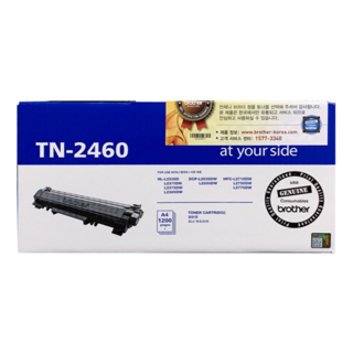 부라더 TN-2460 TN-2480 DR-2455 정품 토너 및 드럼 – DCP-L2550DW, DCP-L2535DW, HL-L2335D, HL-L2370DN, HL-L2375DW 호환, [잉크메이드] 표준 용량 1개 브라더정품토너2480