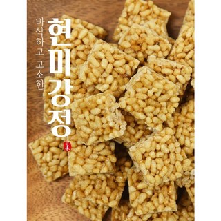 김규흔한과 웰빙건강 현미강정 국내산현미 낱개포장, 120g, 4개