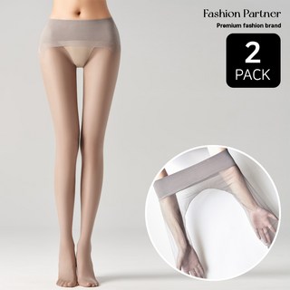 패션파트너 올 누드 토우 노라인 심리스 Y존 프리 0D 시스루 팬티스타킹 2p / 4color