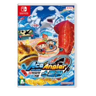 SWITCH 에이스 앵글러 낚시 스피릿 파닥파닥 즐거운 수족관