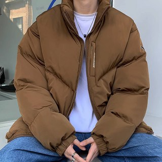울트라패션 레이지 스트링 하이넥 패딩 점퍼