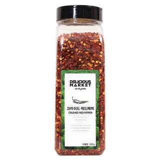 딜리셔스마켓 크러쉬드 레드페퍼 대형, 320g, 1개