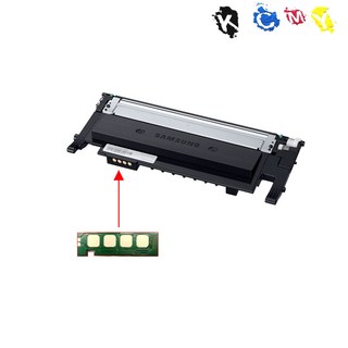 삼성 CLT-K510S CLT-C510S CLT-M510S CLT-Y510S 칩 토너칩 리필토너칩 충전토너칩 재생토너칩, 1개, 칩-빨강
