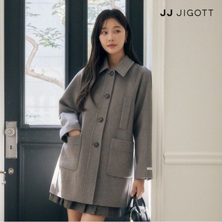 JJ지고트 캐시미어 래글런 싱글 코트 GPBP0CT201