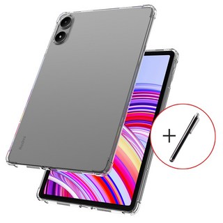 샤오미 레드미 패드 프로 케이스 범퍼 젤리 투명 커버 12.1인치 Redmi Pad Pro, 1개