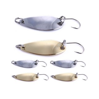 행운을파는낚시 송어스푼 쏘가리 꺽지 산천어 빙어 배스 루어 낚시, 막스푼, 6개, 2.5g