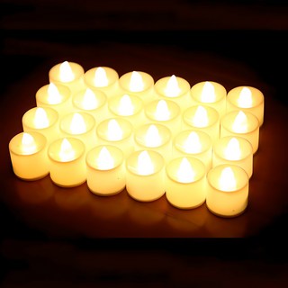 루아르모 꺼지지 않는 LED 티라이트 캔들